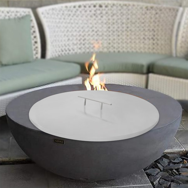 YINXIER Round Stainless Steel Fire Pit Lid Wayfair